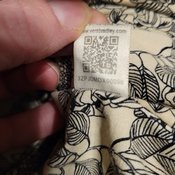 Vera Bradley Brown Leather Mallory Sachel - Picture 9 of 13